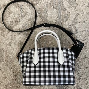 NWT checkered purse